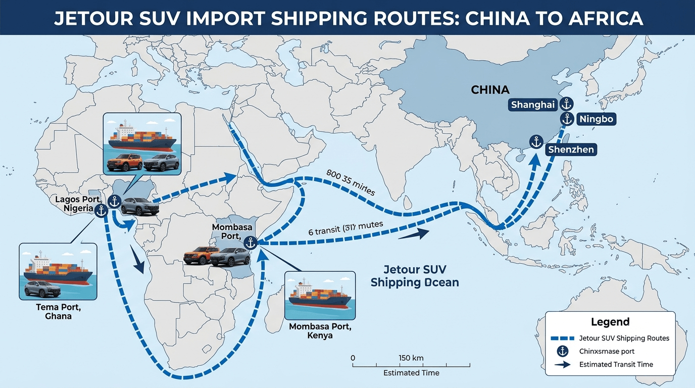Map showing Jetour SUV import shipping routes from China to Mombasa ports (1).png